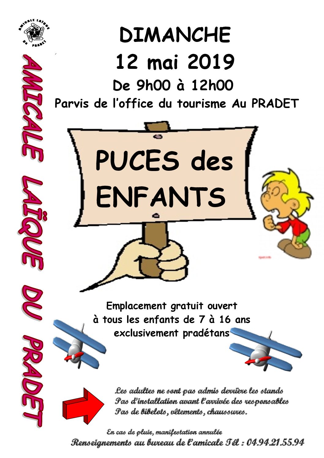 Puces des enfants de l’Amicale Laïque