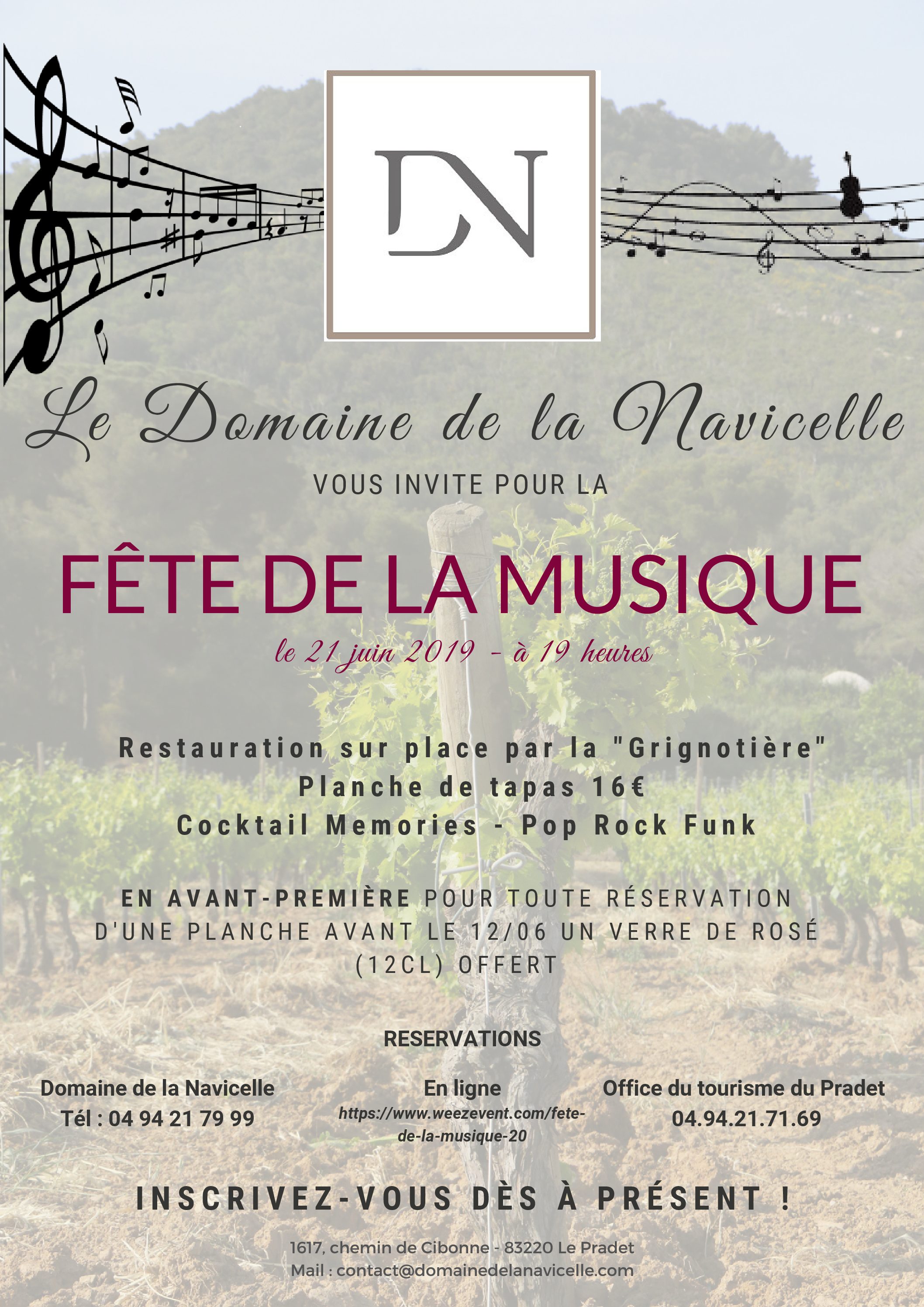 Fête de la musique – Domaine de la Navicelle