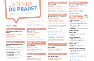 Agenda – Été 2019