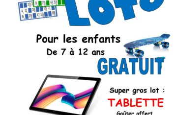Loto des enfants – Par l’Amicale Laïque