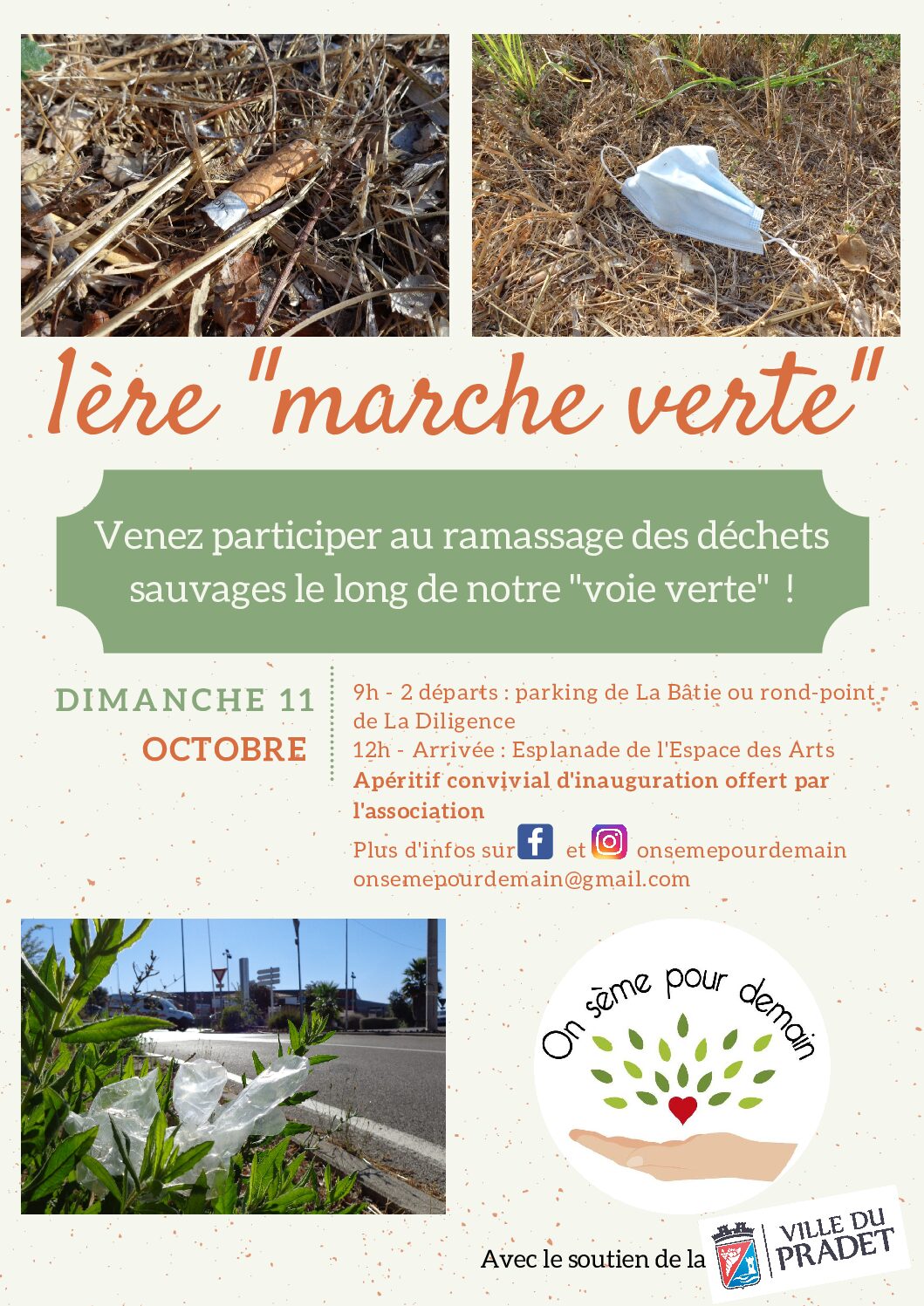 1ère marche verte – Association on Sème pour demain