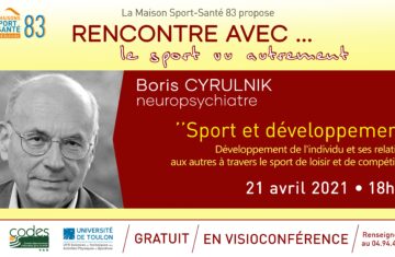 Rencontre avec le sport vu autrement – Conférence Boris Cyrulnik