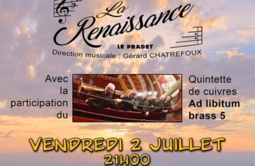 Concert – Un soir d’été par l’Harmonie de la Renaissance