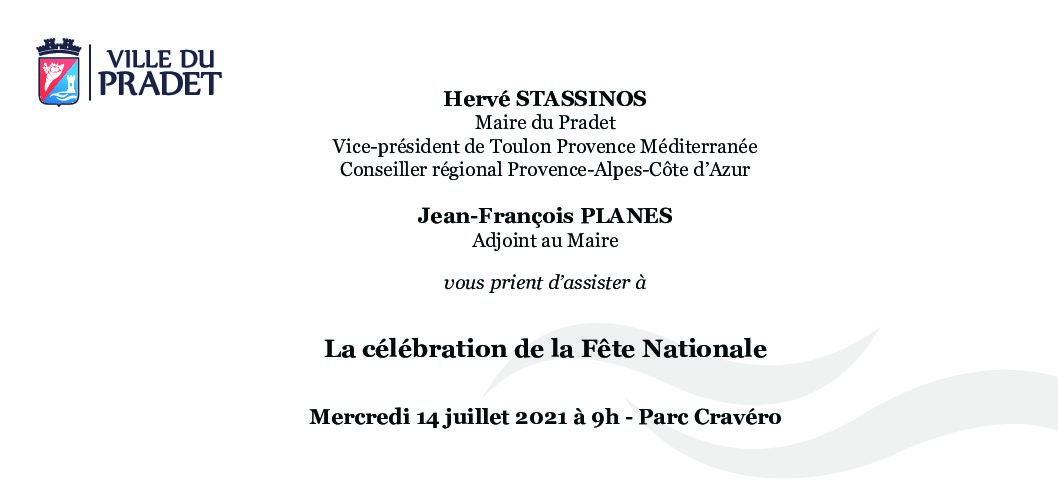 Célébration de la Fête Nationale du 14 juillet