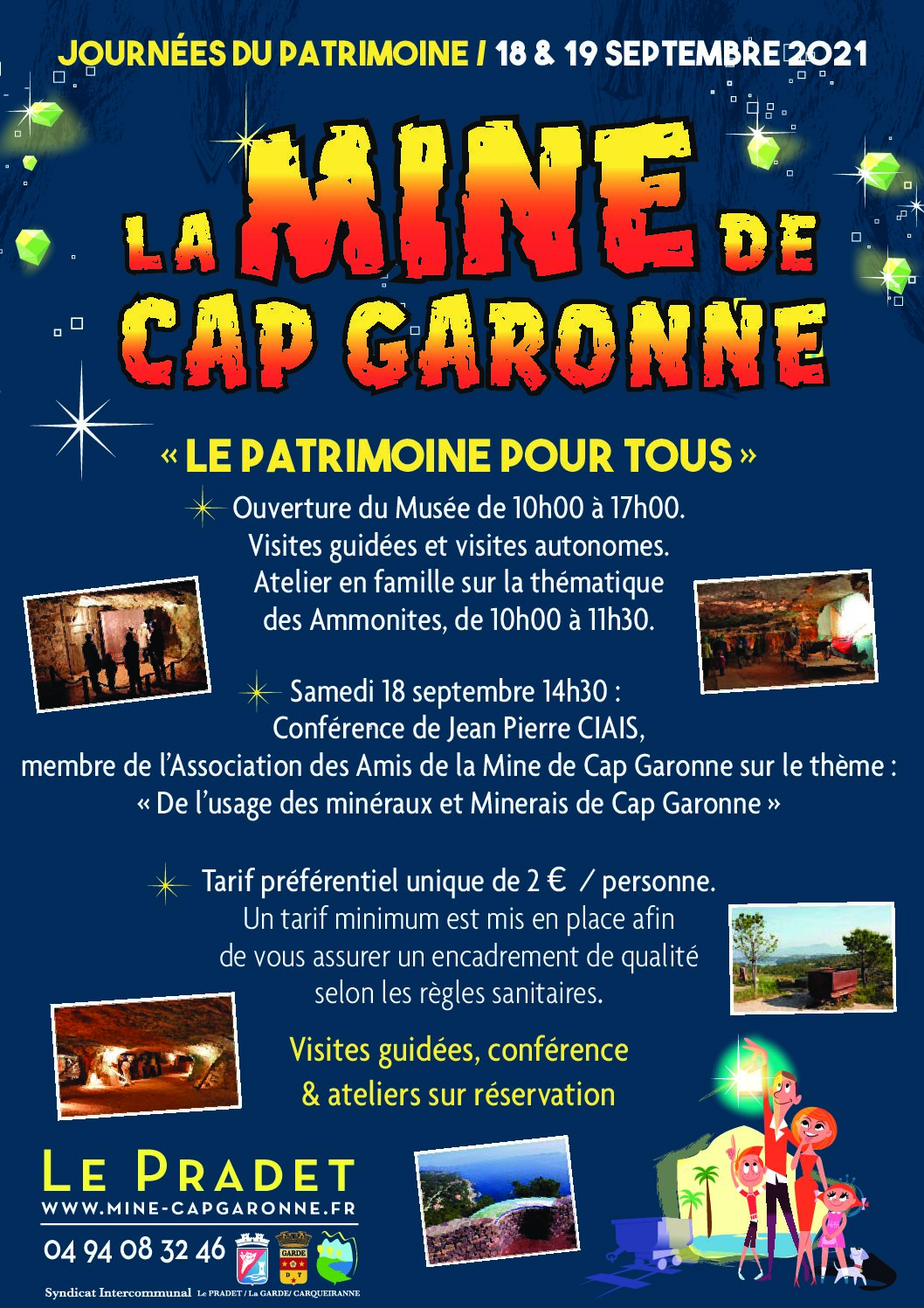 Journées du Patrimoine – Musée de la Mine de Cap Garonne