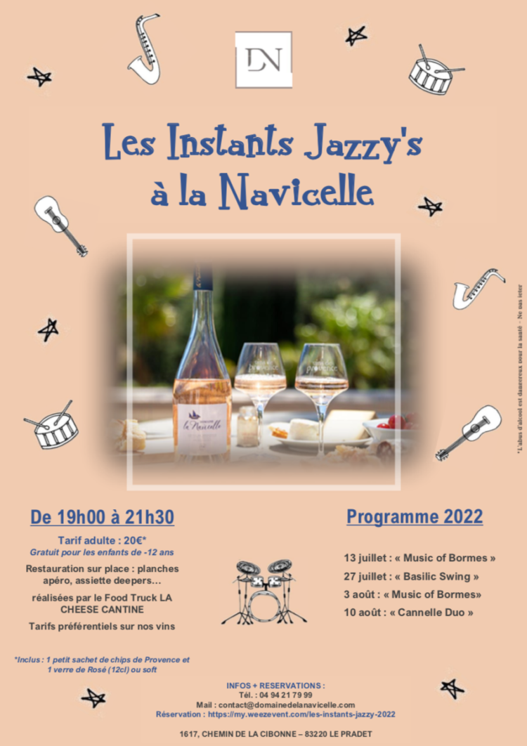 Les instants Jazzy's à La Navicelle