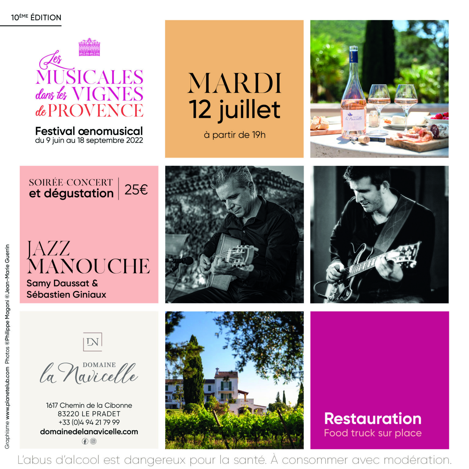 les musicales dans les vignes 2025