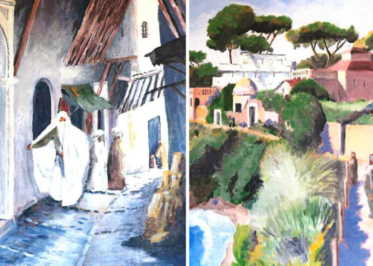 Peinture : Marc Jouffret à la galerie Cravero - Méditerranée d'une rive à l'autre