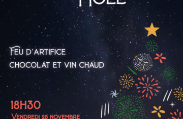 Lancement des illuminations de Noël et feu d’artifice
