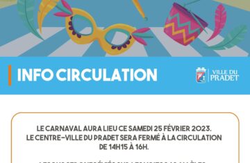 Info circulation Carnaval – Samedi 25 février