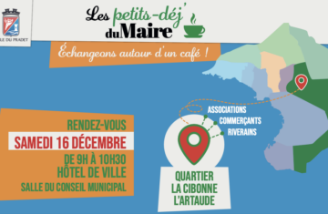 « Petit-dej’ » du maire – Quartier La Cibonne-L’Artaude