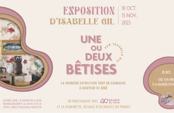 Exposition d’Isabelle Gil : « Une ou deux bêtises »