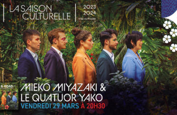 Concert / Musique du monde : Mieko Miyazaki et le Quatuor Yako « Sky and Road »