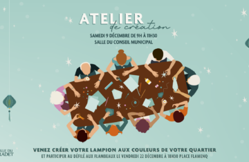 Noël au Pradet – Atelier création de lampions