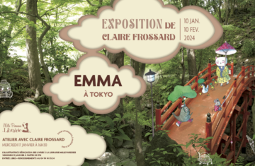 Exposition de Claire FROSSARD « Emma à Tokyo » – Bibliothèque Municipale