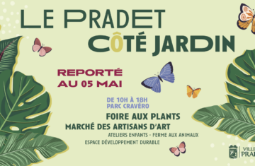 Le Pradet Côté Jardin – Reporté au 05 mai