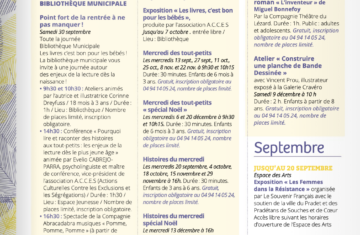 L’agenda – Automne 2023