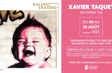 Exposition Xavier TAQUET à la Galerie Cravéro