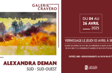 Exposition Alexandra DEMAN à la Galerie Cravéro