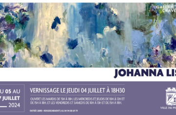 Exposition : Johanna Lisa à la Galerie Cravéro