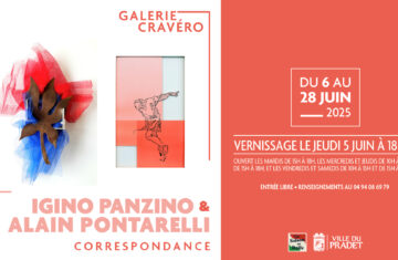 Exposition Igino PANZINO & Alain PONTARELLI à la Galerie Cravéro
