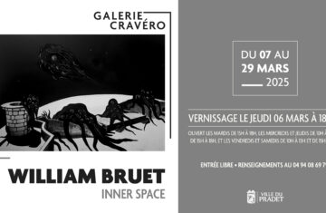 Exposition William BRUET à la Galerie Cravéro