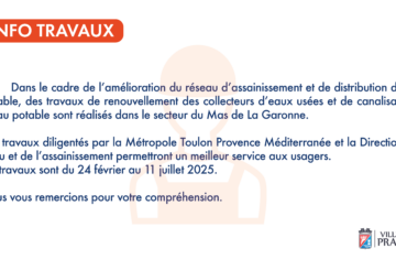 Travaux – Mas de La Garonne
