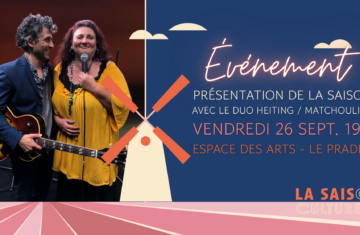 Présentation de la saison culturelle de l’Espace des Arts
