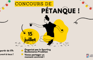 Concours de pétanque