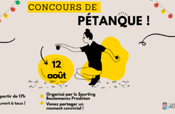 Concours de pétanque