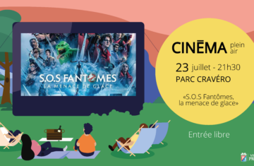 Cinéma plein air – « S.O.S Fantômes, la menace de glace »
