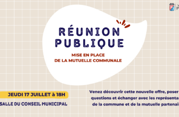 Réunion publique – Mutuelle communale