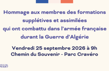 Journée Nationale d’hommage aux Harkis