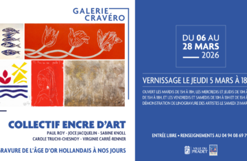 Exposition du Collectif ENCRED’ART à la Galerie Cravéro