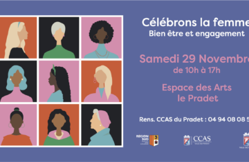 Célébrons la femme – Bien-être et engagement (Forum organisé par le CCAS du Pradet)