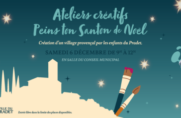 Noël au Pradet – Atelier créatif « Peinture sur santon »