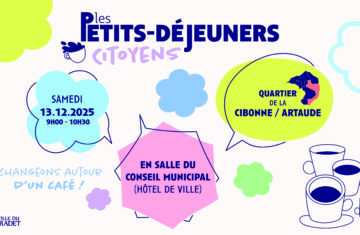 Petit-déjeuner citoyen – La Cibonne/ Artaude