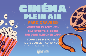 Cinéma plein-air – 19 août