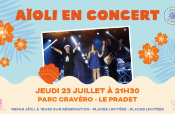 Les Jeudis du Parc : spectacle Aïoli avec option repas