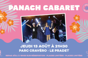 Les jeudis du Parc : Soirée Panach Cabaret