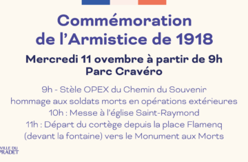 Commémoration de l&rsquo;Armistice