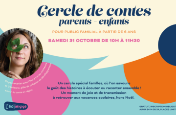 Cercle de contes à destination des enfants et des parents